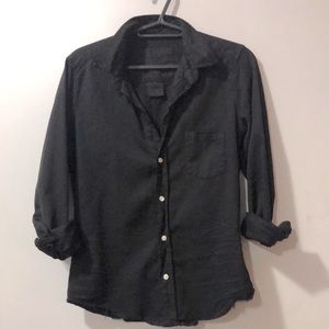 Frank & Eileen famous denim shirt - Black XS